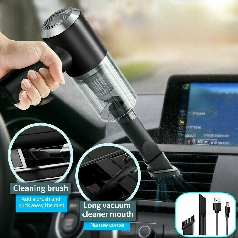 Powerful Mini USB Vacuum Cleaner – Portable, Rechargeable & Perfect for Home, Office, and Car!