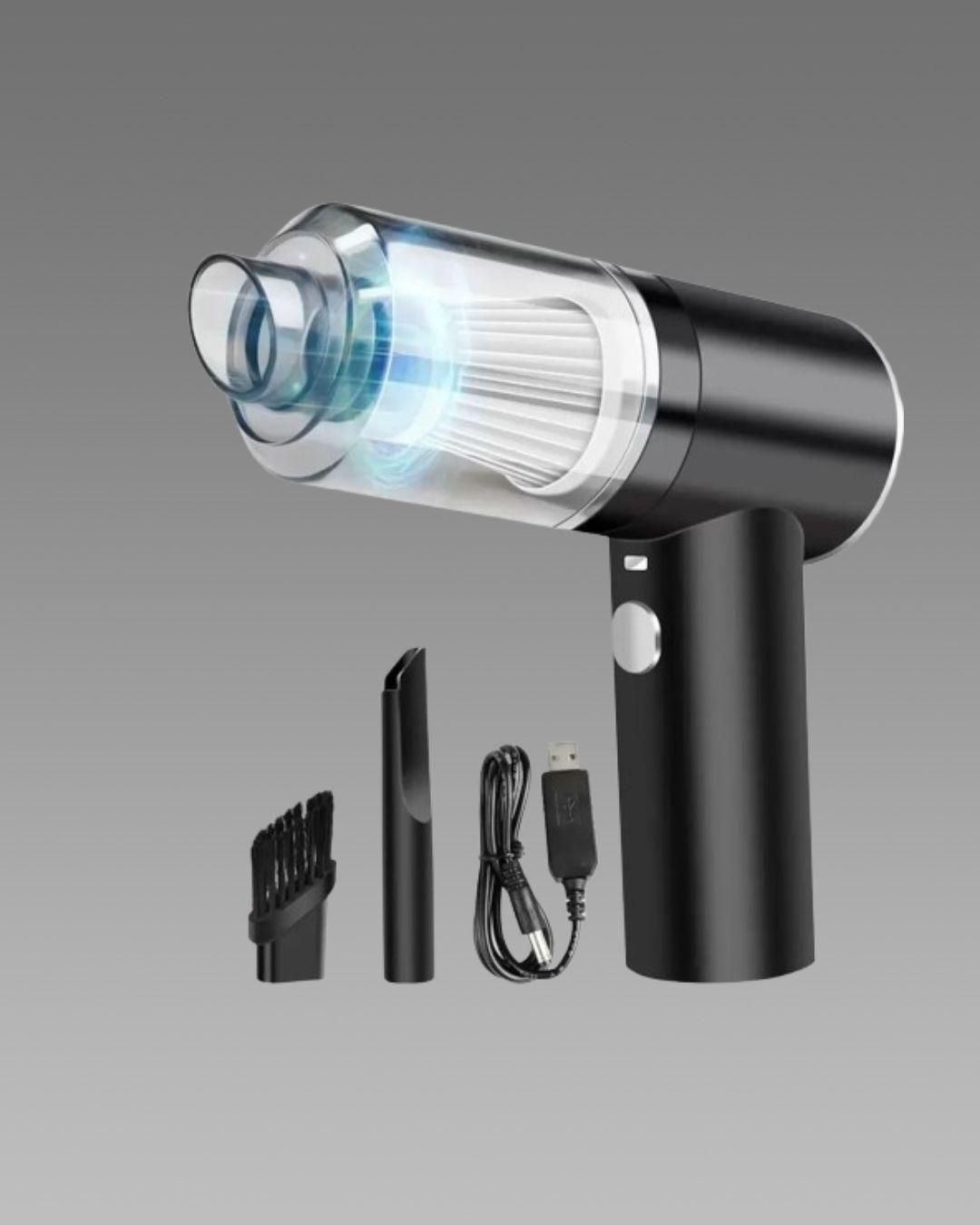 Powerful Mini USB Vacuum Cleaner – Portable, Rechargeable & Perfect for Home, Office, and Car!