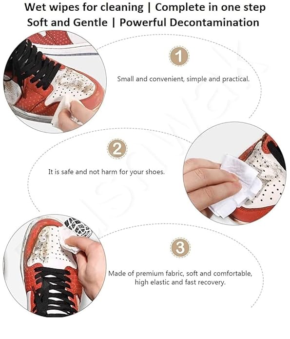 Shoe Cleaner Wipes