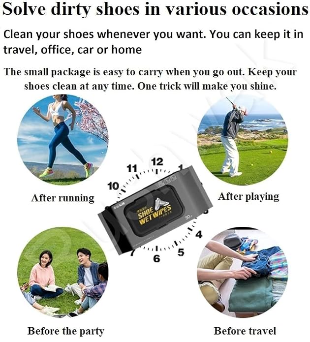 Shoe Cleaner Wipes